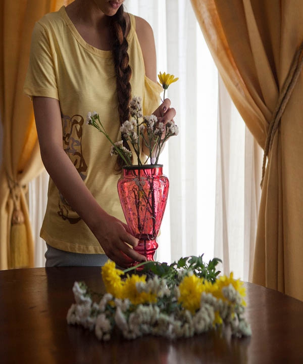 تیشرت یقه گرد زنانه گارودی Garoudi