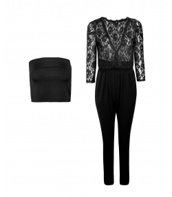 ست سرهمی و نیم تنه برند پی لس Brand Payless مدل Lolita catsuit