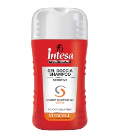 شامپو بدن اینتسا سری Pour Homme مدل Vitacell حجم 250 میلی لیتر