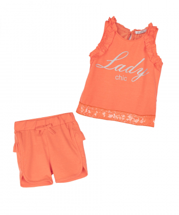 تاپ و شلوارک دخترانه فیورلا Fiorella مدل 20911003