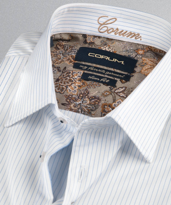 پیراهن راه راه مردانه کروم Corum کد 2110116