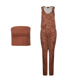 ست سرهمی و نیم تنه برند پی لس Brand Payless مدل SnoW Catsuit