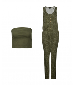 ست سرهمی و نیم تنه برند پی لس Brand Payless مدل SnoW Catsuit