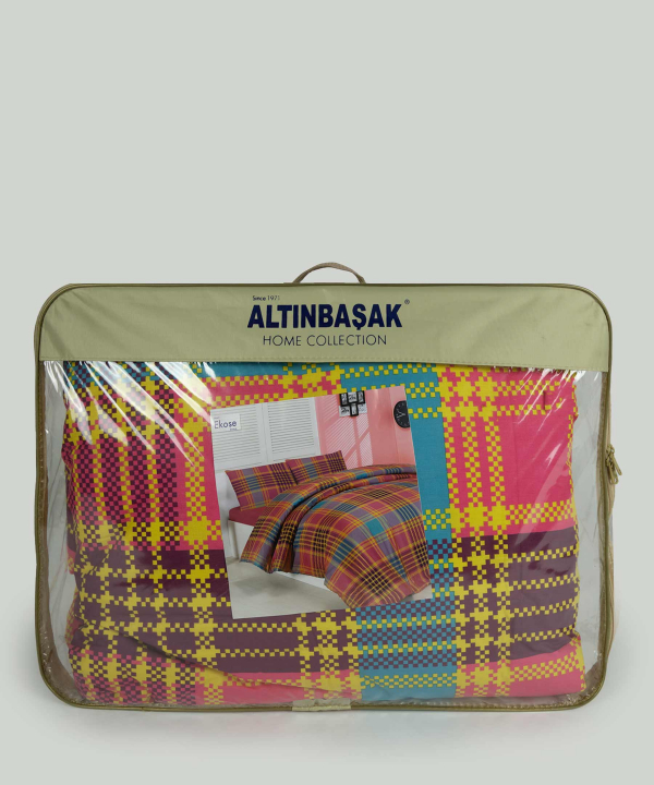 سرویس لحاف یک نفره چهار تکه آلتین باشاک AltinBasak کد ABQ011