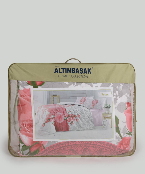 سرویس لحاف یک نفره چهار تکه آلتین باشاک AltinBasak کد ABQ011