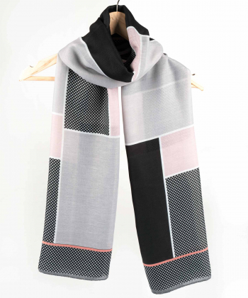 شال طرح دار زنانه مدلینا Modelina کد 1120