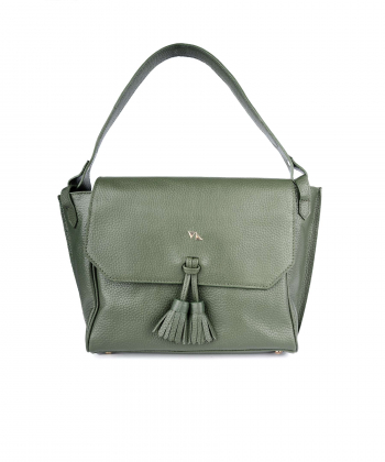 کیف دوشی زنانه چرم طبیعی چرم مشهد Mashad Leather مدل S0742