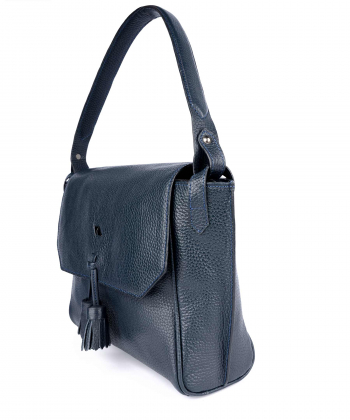 کیف دوشی زنانه چرم طبیعی چرم مشهد Mashad Leather مدل S0742