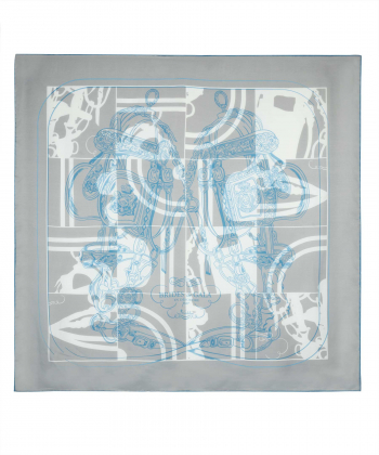 روسری طرح دار زنانه مدلینا Modelina کد 1112