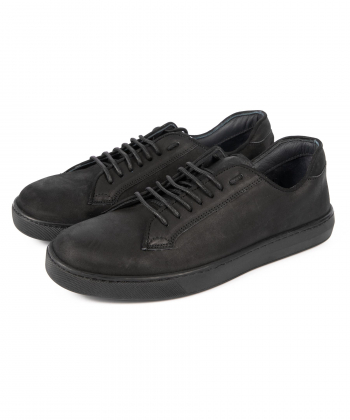 کفش روزمره چرم طبیعی مردانه ناوالس مدل 1110039