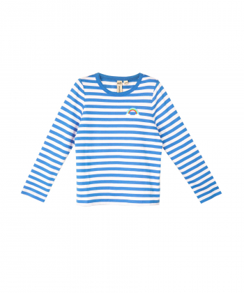 تیشرت آستین بلند دخترانه راه راه جین وست Jeanswest