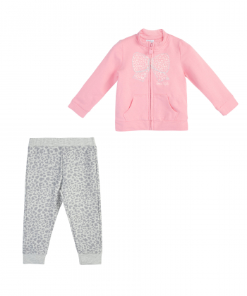 ست سویشرت و شلوار نوزاد دخترانه او وی اس OVS کد 845563