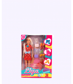 عروسک باربی با وسایل کی تویز Kitoys کد 2030-140003