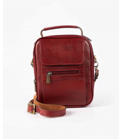 کیف دوشی چرم طبیعی چرم لانکا Lanka Leather کد CBM-6