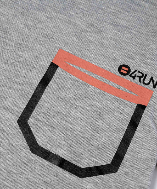 تیشرت نخی مردانه بی فور ران B4RUN کد 210316
