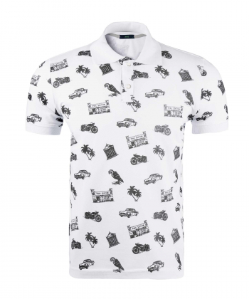 پولوشرت طرح دار مردانه آر ان اس RNS کد 12020798