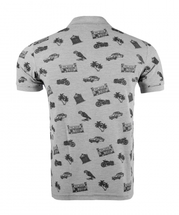 پولوشرت طرح دار مردانه آر ان اس RNS کد 12020798