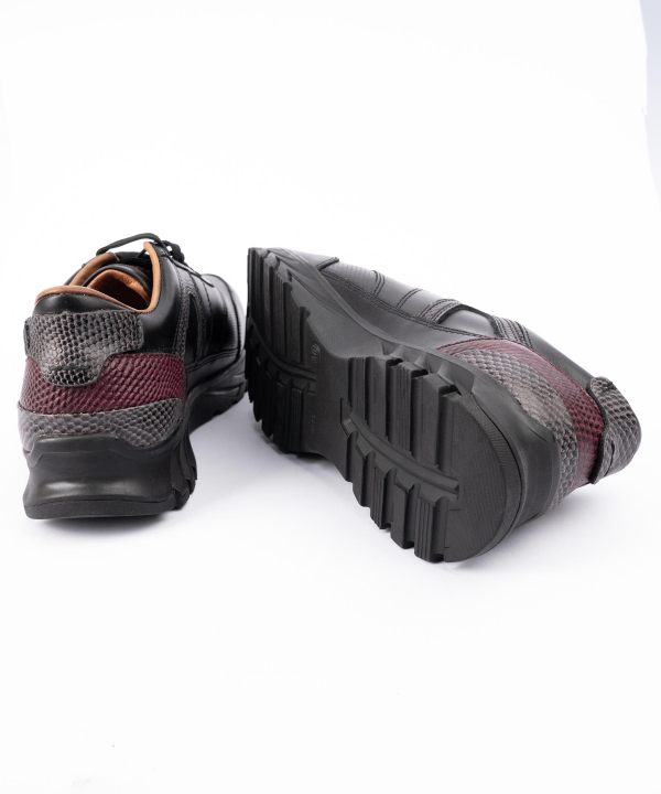 کفش کتانی زنانه چرم شیفر Shifer مدل 5369A