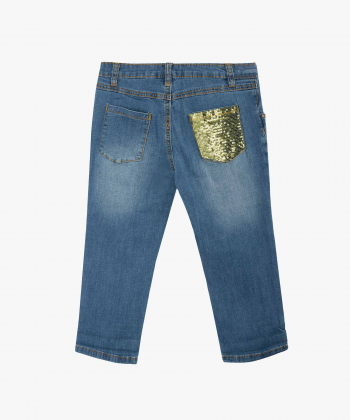 شلوار جین دخترانه برند پی لس Brand Payless کد FG02752