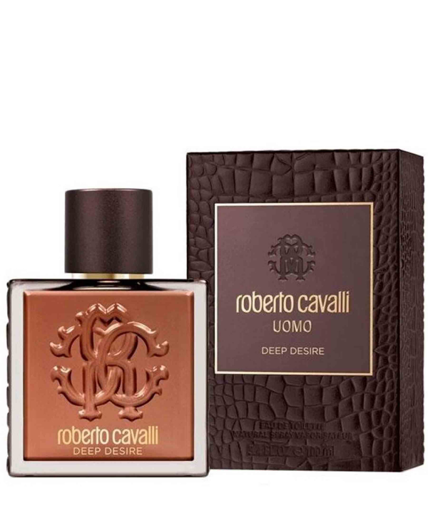 ادوتویلت مردانه روبرتو کاوالی Roberto Cavalli مدل Uomo Deep Desire حجم 100 میلی‌لیتر
