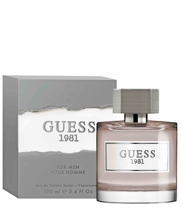 ادوتویلت مردانه گس Guess مدل Guess 1981 for Men حجم 100 میلی‌لیتر