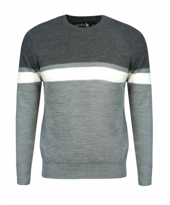 پلیور طرح دار مردانه آروما Aroma کد 12201016