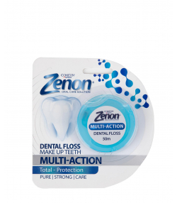 نخ دندان چند منظوره زنون Zenon مدل Multi Action طول 50 متر