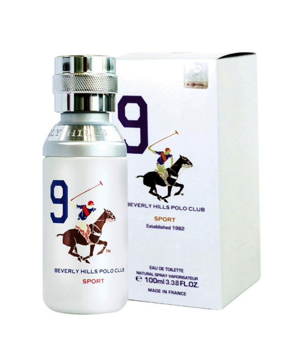 ادوتویلت مردانه بورلی هیلز پولو کلاب Beverly Hills Polo Club مدل Nine حجم 100 میلی‌لیتر
