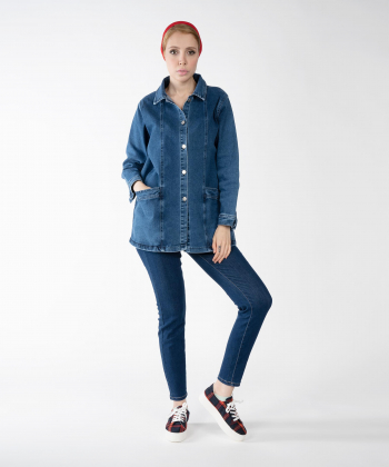 مانتو جین زنانه جوتی جینز Jootijeans کد 11731630