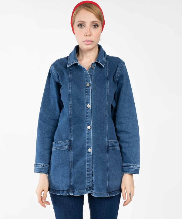 مانتو جین زنانه جوتی جینز Jootijeans کد 11731630