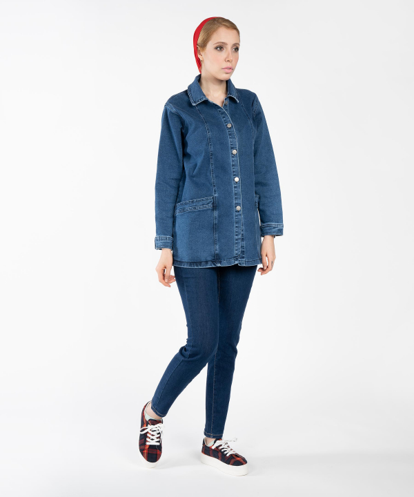 مانتو جین زنانه جوتی جینز Jootijeans کد 11731630