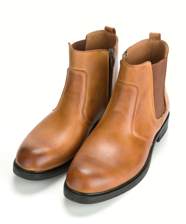 نیم بوت مردانه چرم طبیعی کانژوک Kanzhouk کد M07283
