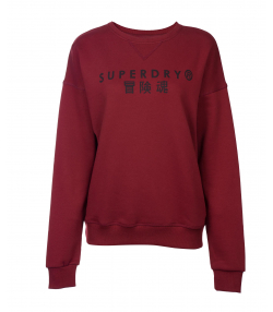 سویشرت یقه گرد زنانه سوپردرای SuperDry کد W12A00405C