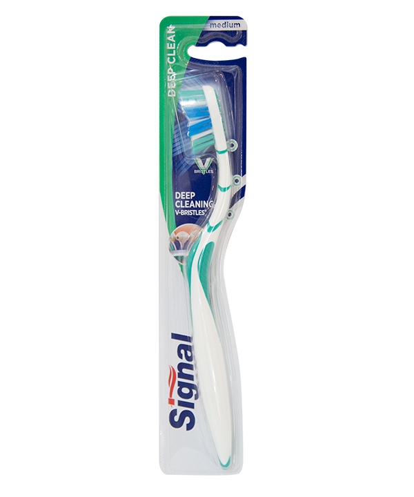 مسواک سیگنال Signal سری V-Clean با برس متوسط