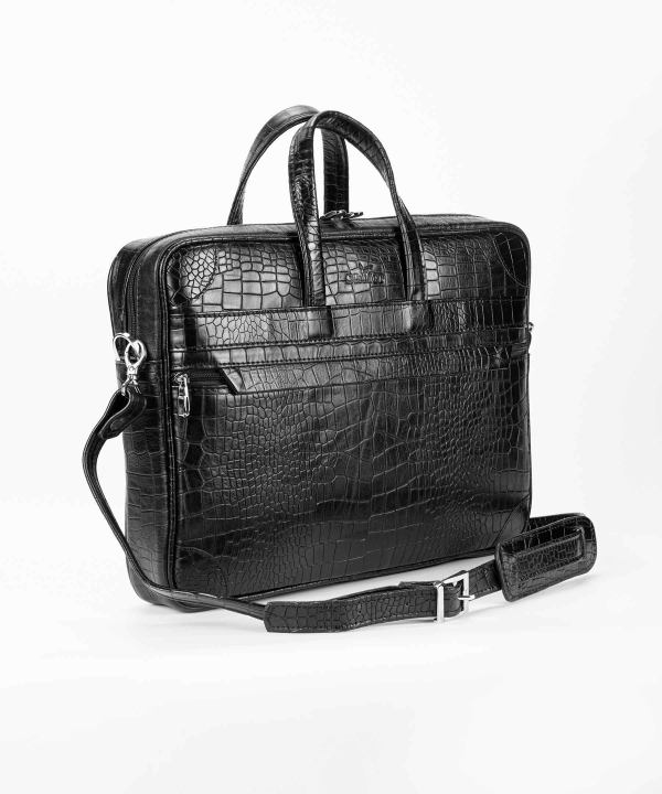 کیف اداری چرم طبیعی مردانه شیفر مدل 9571c