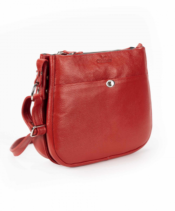 کیف دوشی زنانه چرم طبیعی شیفر Shifer مدل 9540A