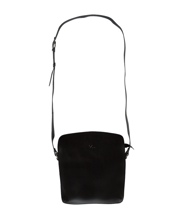 کیف دوشی چرم زنانه مشکی چرم مشهدMashhad leather مدل S646