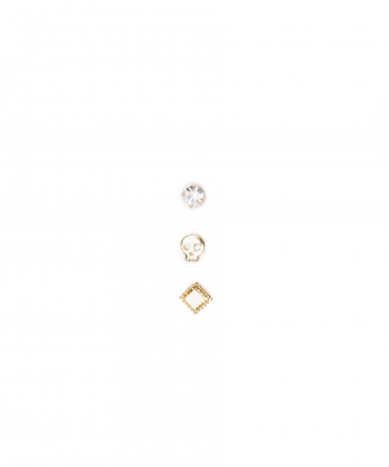 گوشواره میخی برند پی لس Brand Payless کد BP100030-1 بسته سه عددی