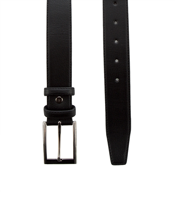 ست چرمی کیف، کمربند و جاکلیدی مشکی چرم مشهدMashhad leather مدل U0010