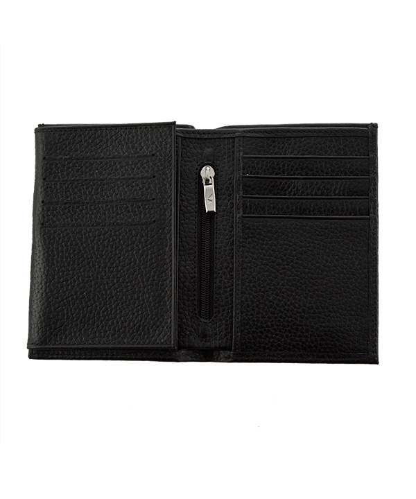 ست چرمی کیف، کمربند و جاکلیدی مشکی چرم مشهدMashhad leather مدل U0010