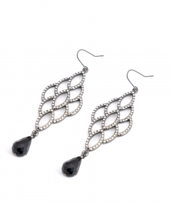 گوشواره زنانه نگین دار برند پی لس Brand Payless کد BP100086