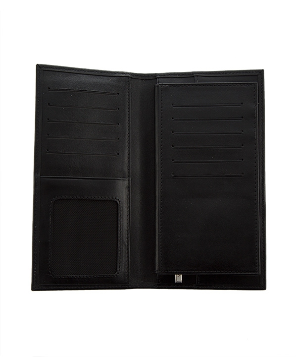ست چرمی کیف پول، جاکارتی و کمربند چرم مشهدMashhad leather مدل U0019 - مشکی