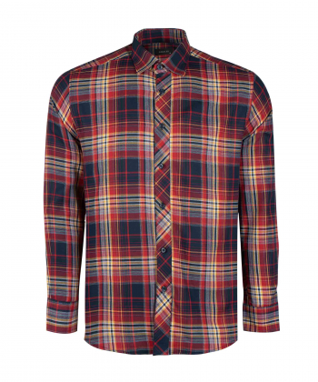 پیراهن چهارخانه مردانه ناوالس Navales کد 2403