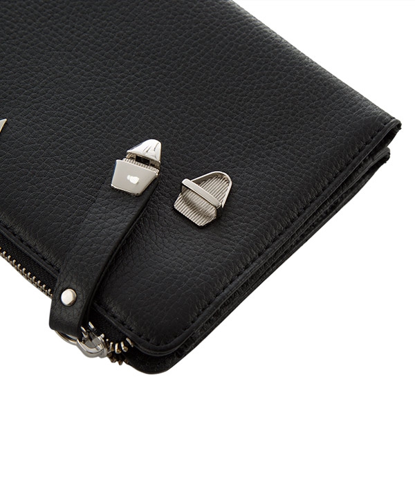 کیف پاسپورتی چرم طبیعی چرم مشهدMashhad leather مدل D0979 - مشکی