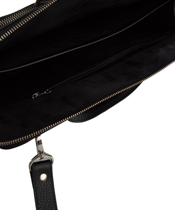 کیف اداری چرم طبیعی چرم مشهدMashhad leather مدل A0581 – مشکی