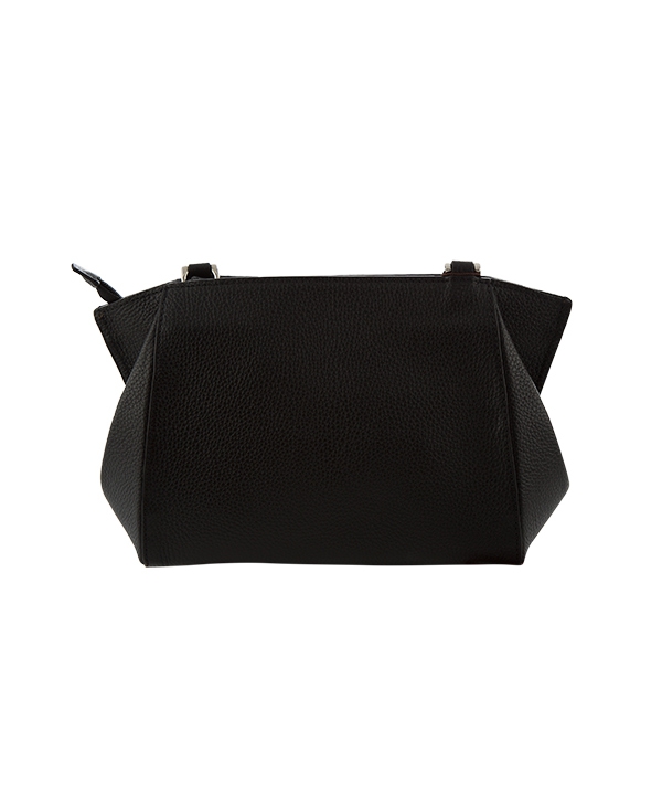 کیف دوشی زنانه چرم طبیعی چرم مشهدMashhad leather مدل S0680 - مشکی