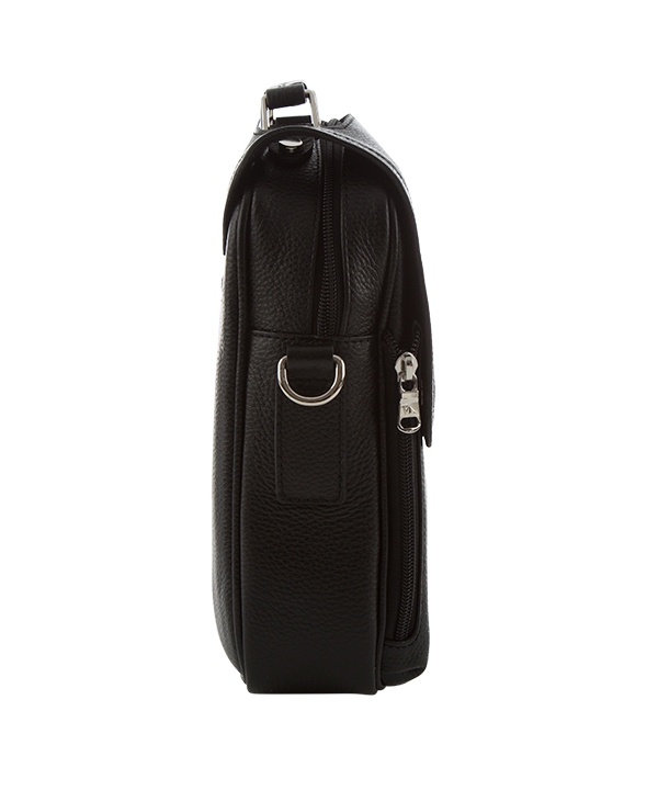 کیف-دوشی-مردانه-چرم-طبیعی-چرم-مشهدmashhad-leather-مدل-p0977-مشکی