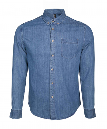 پیراهن آستین بلند مردانه جین وست Jeanswest کد 03131502