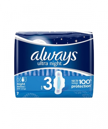 نوار بهداشتی ویژه شب خیلی بزرگ آلویز Always بسته 7 عددی