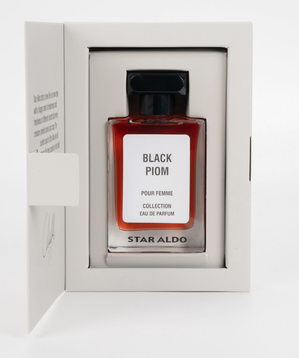 ادوپرفیوم زنانه استار آلدو Star Aldo مدل Black Piom حجم 100 میلی‌لیتر